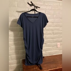 Isabel by Ingrid & Isabel Maternity Dress Blue XL Like New